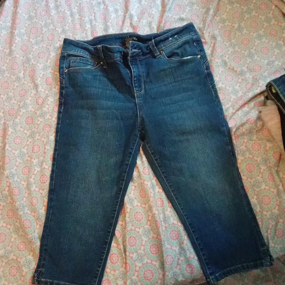Capri jeans